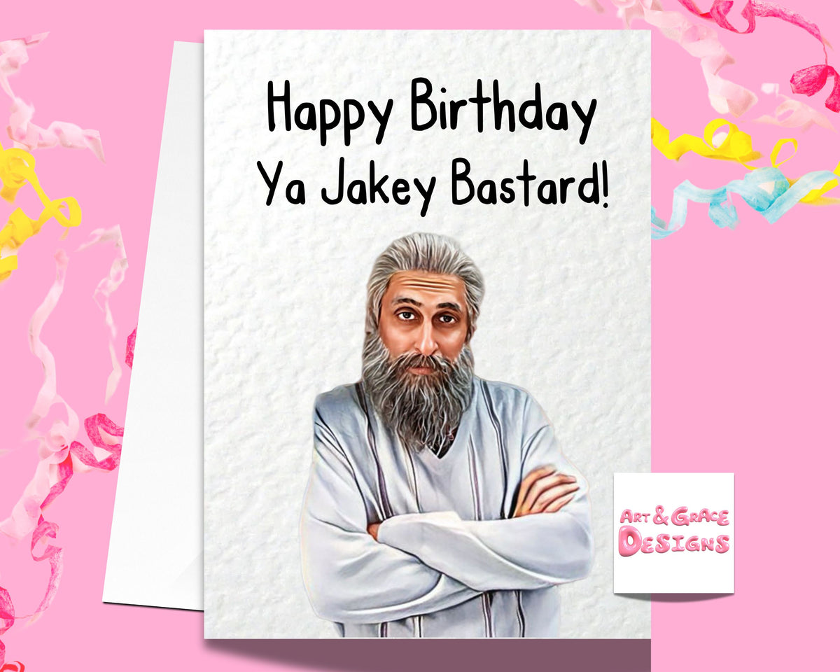 Still Game Greeting Card -Navid - Greg Hemphill- Ford Kiernan- Funny TV Show Birthday Card