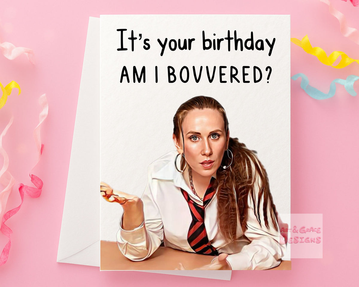 The Catherine Tate Show - Lauren Cooper - Funny Card - Famous Comedy Show - Famous Actor