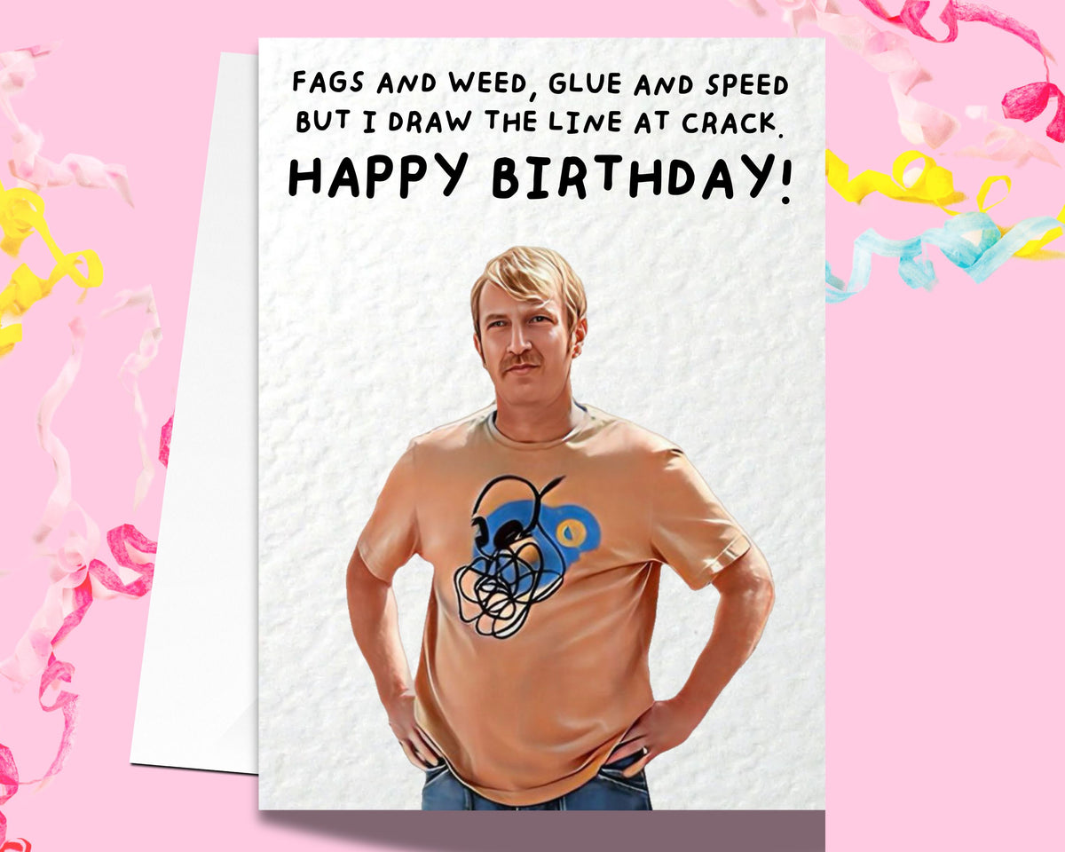 Dave Greeting Card - Humorous Comedy Tv Show Card - Gavin and Stacey