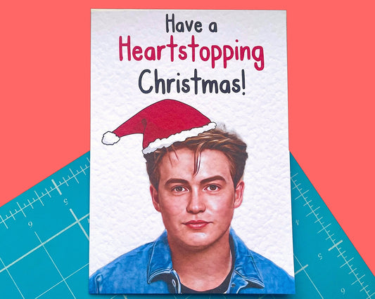 Kit Connor - Heartstopper Christmas Greeting Card- You're My Heartstopper- Charlie And Nick - Famous Actor - LGBTQ Community