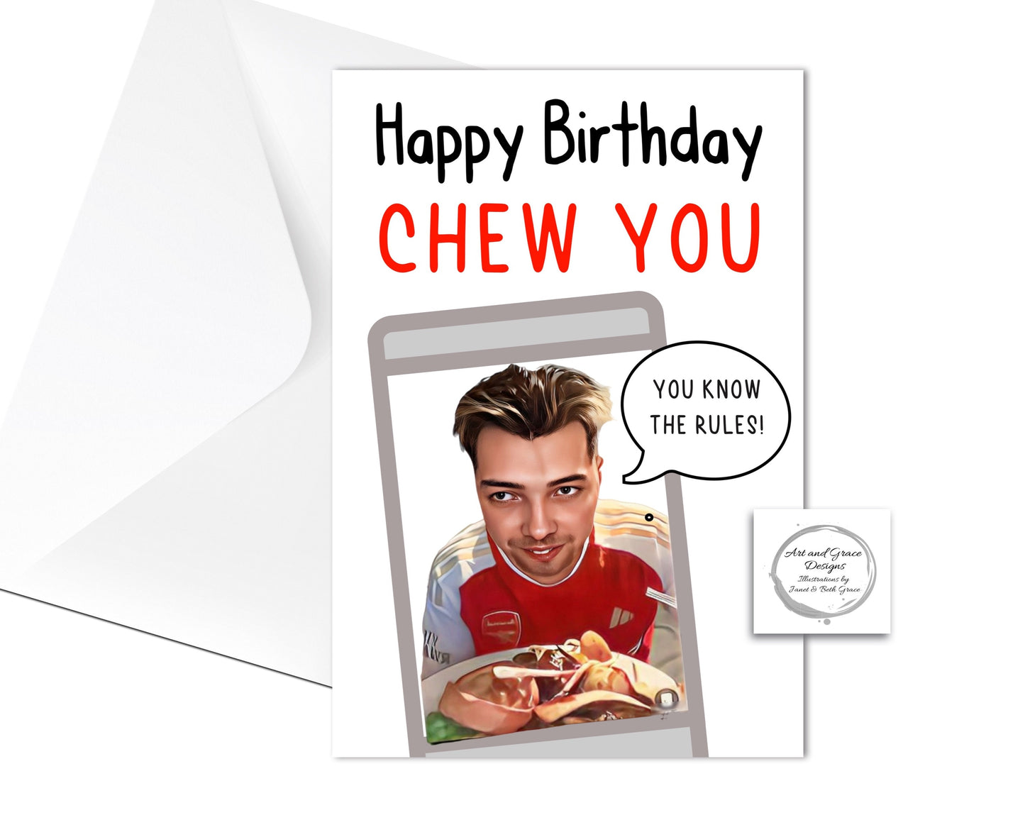 Beavo Birthday Card - Tiktok Star - Famous Tiktok -You Know The Rules - Beavo Chew