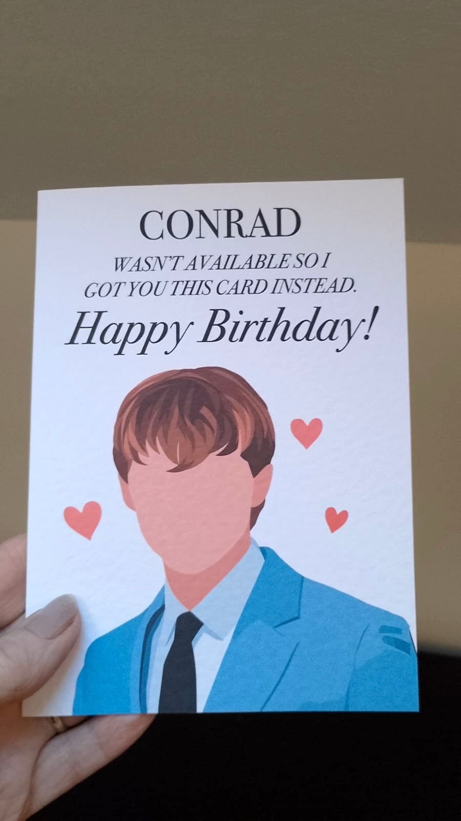 Birthday Card, Card, Birthday, Team Conrad Greeting Card