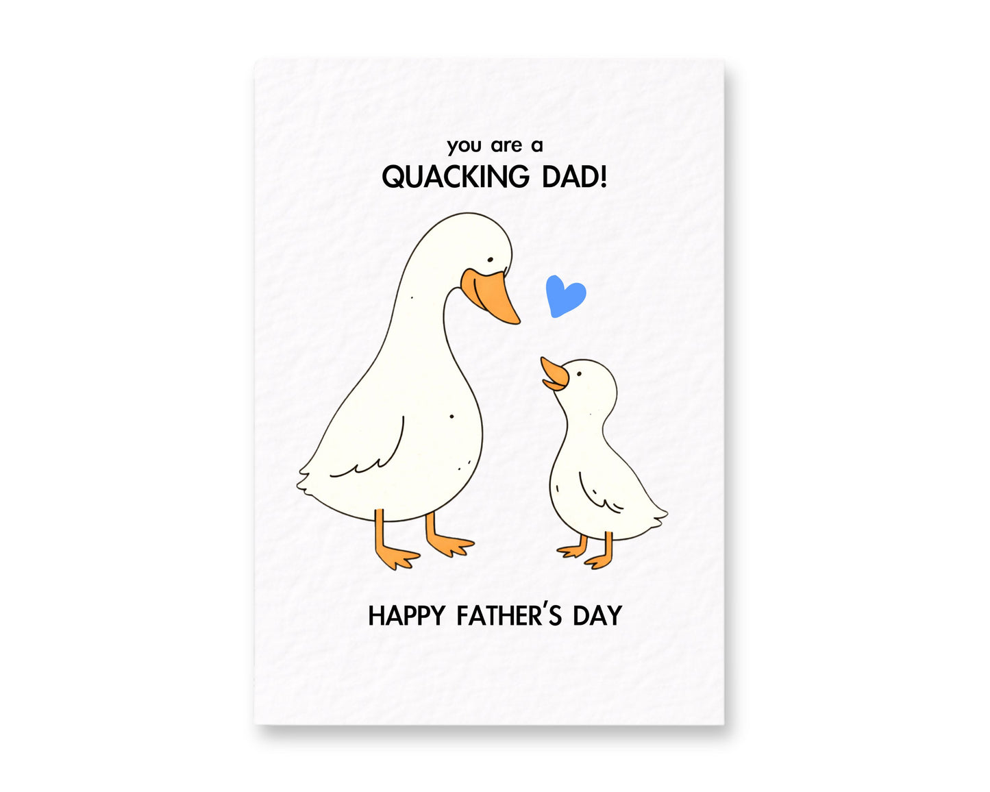 Funny Father's Card: You Are A Quacking Dad, Cute Gift For Dad