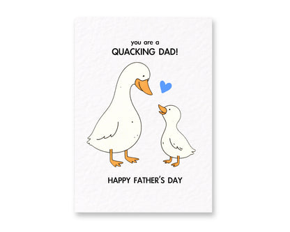 Funny Father's Card: You Are A Quacking Dad, Cute Gift For Dad