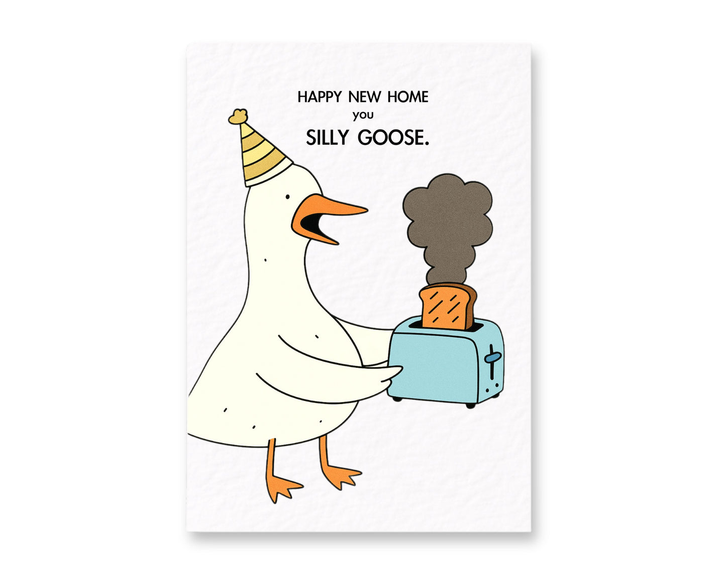 Funny New Home Card, Goose New Home Card, Housewarming Card, New House Card, Silly Goose, Congratulations