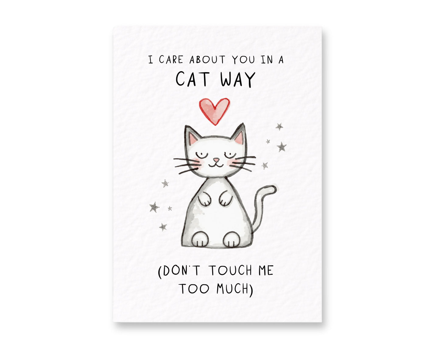 Funny Cat Card, Cat Lover Card, Cat Mum Card, Cute Funny Friendship Card