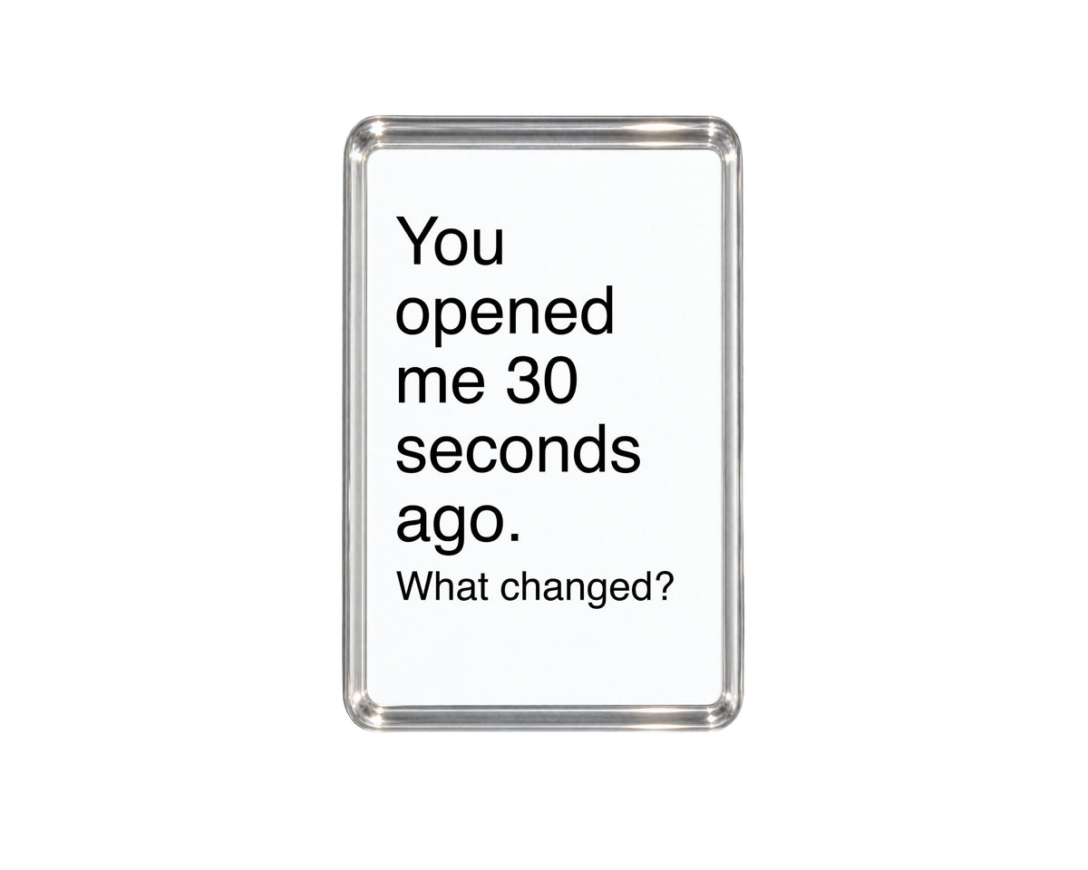 Funny Fridge Magnet, Sarcastic Gift, Humorous Kitchen Decor, Novelty Present, Quirky Keepsake, Sassy Home Accessory, Witty Housewarming Idea
