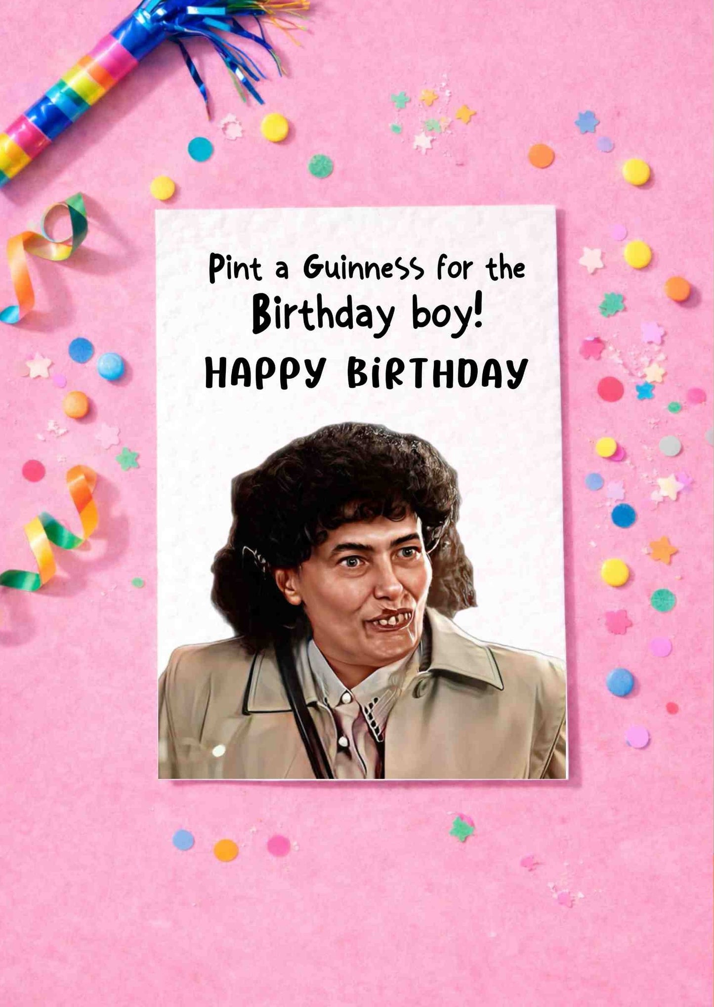 Still Game Greeting Card -Edith- Funny TV Show Birthday Card