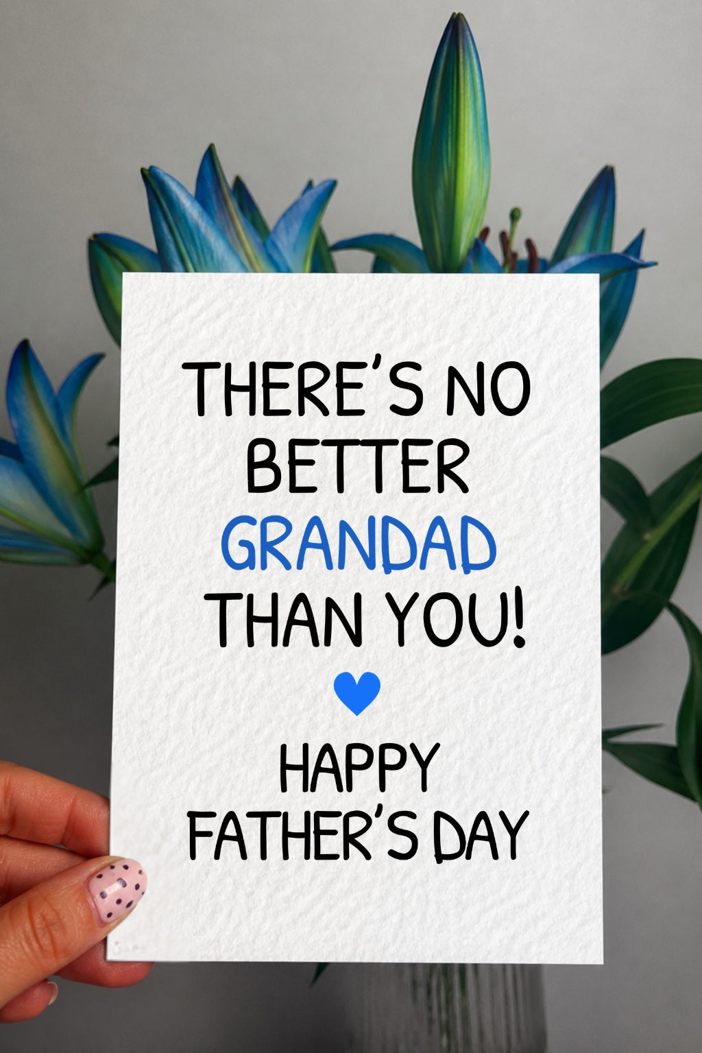 Father's Day Card for Grandad, Funny & Thoughtful Greeting Card, Grandad Father's Day Card, Father's Day from Grandchildren