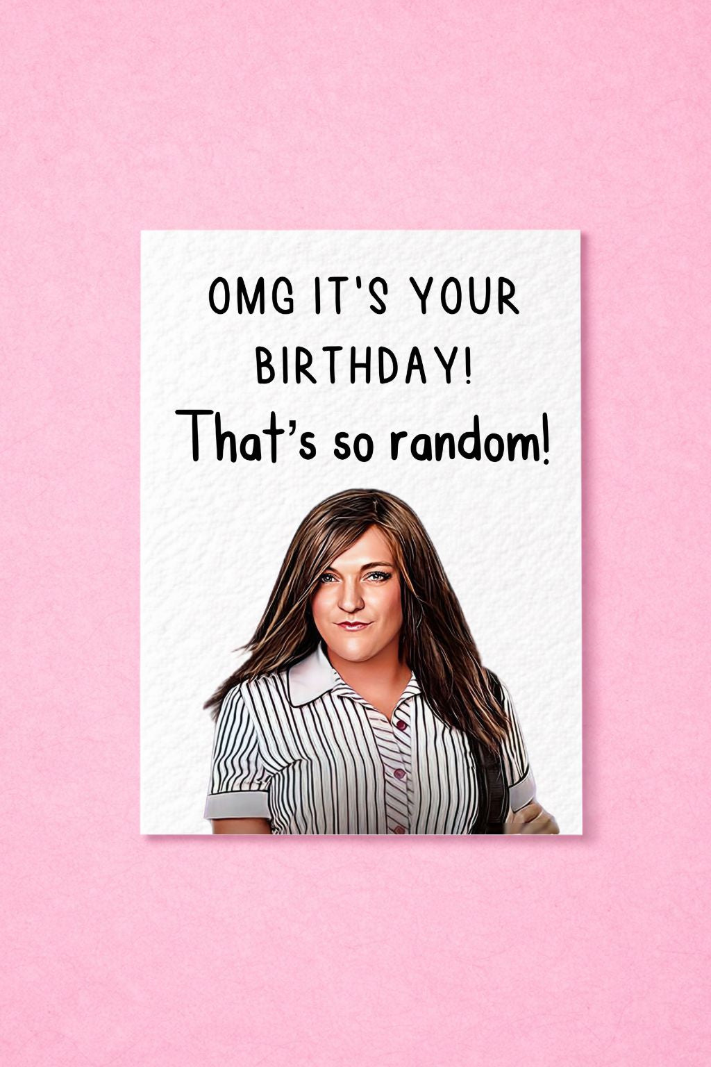 Ja'mie King Birthday Card - Summer Heights High - Private School - Chris Lilley - Funny Rude Birthday Greeting Card