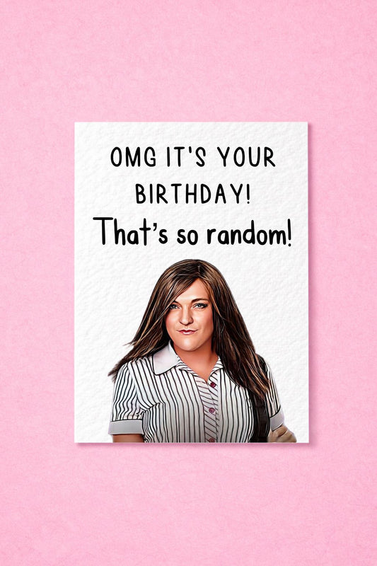 Ja'mie King Birthday Card - Summer Heights High - Private School - Chris Lilley - Funny Rude Birthday Greeting Card