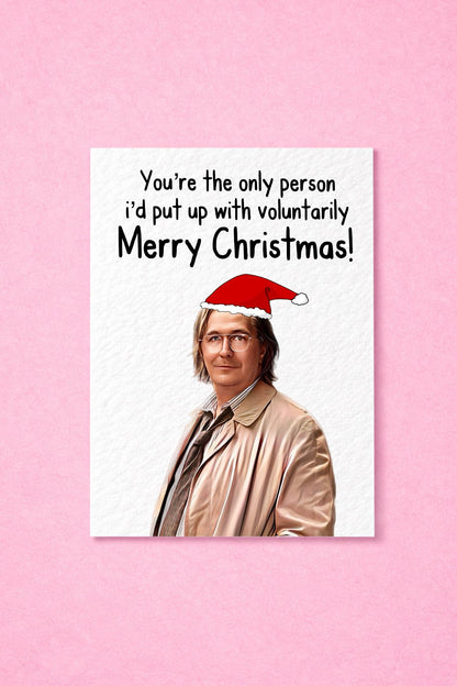 Jackson Lamb Christmas Card: Funny TV Show Card for Him or Her