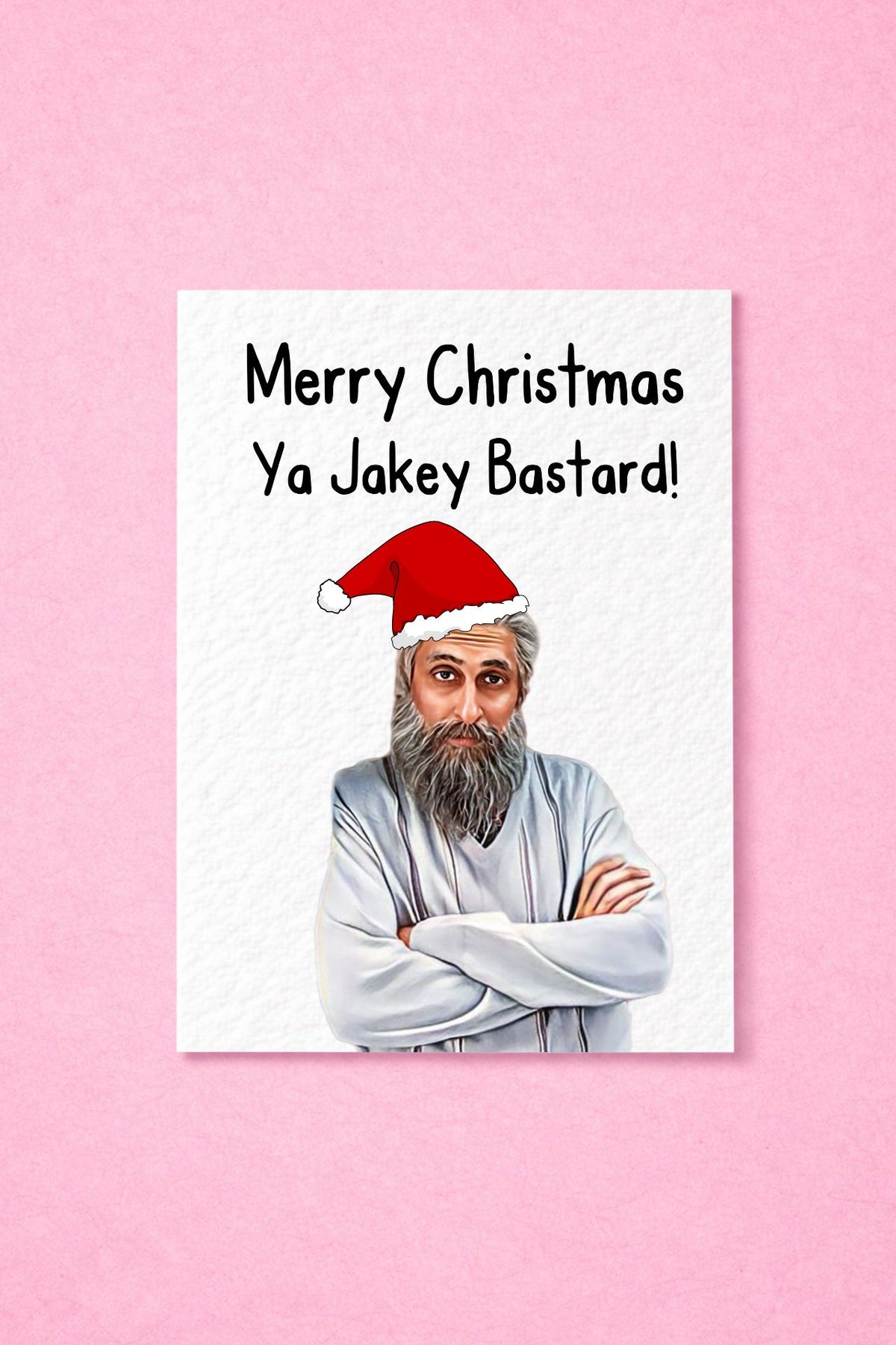 Navid Greeting Card- Greg Hemphill- Funny TV Show Christmas Card