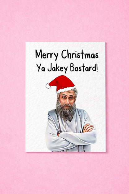 Navid Greeting Card- Greg Hemphill- Funny TV Show Christmas Card
