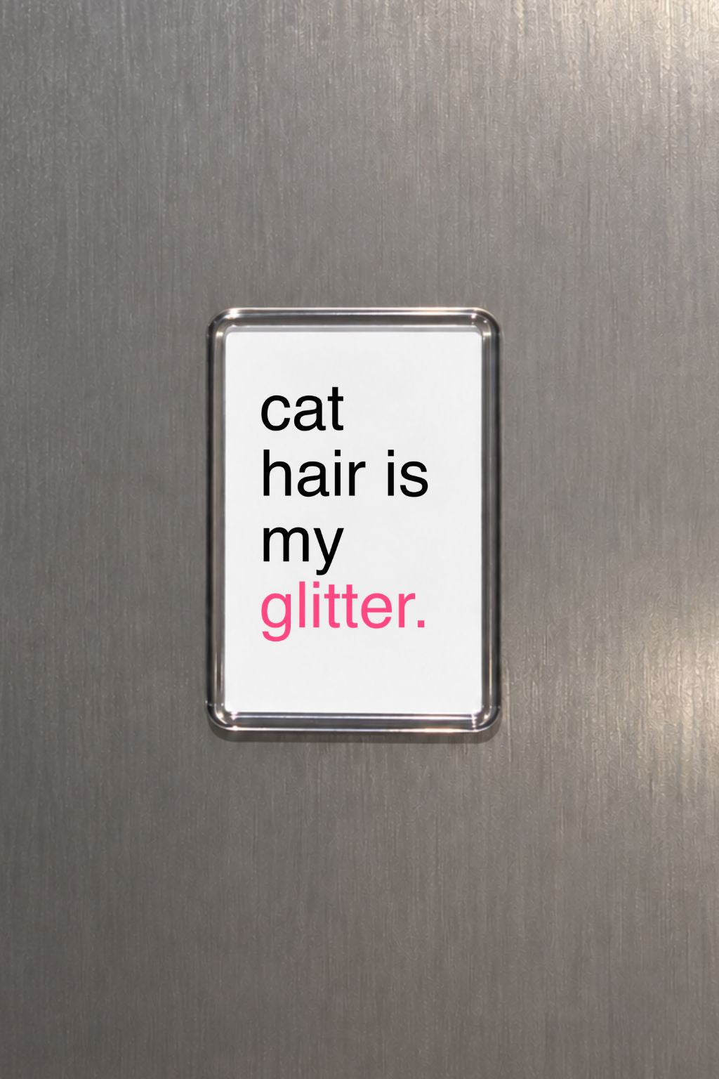 Funny Cat Magnet, Cat Lover Gift, Cute Refrigerator Gift, Sassy Home Decor, Quirky Fridge Accessory, Feline Present, Humorous Kitchen Decor