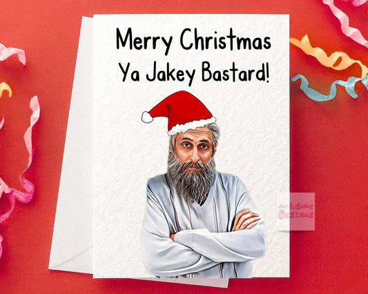 Navid Greeting Card- Greg Hemphill- Funny TV Show Christmas Card