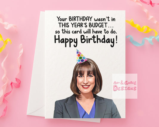 Funny Politician Card, British Politics, Birthday Greeting Card
