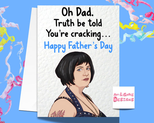 Nessa Greeting Card - Happy Father's Day You're Crackin... - Humorous - Gavin and Stacey