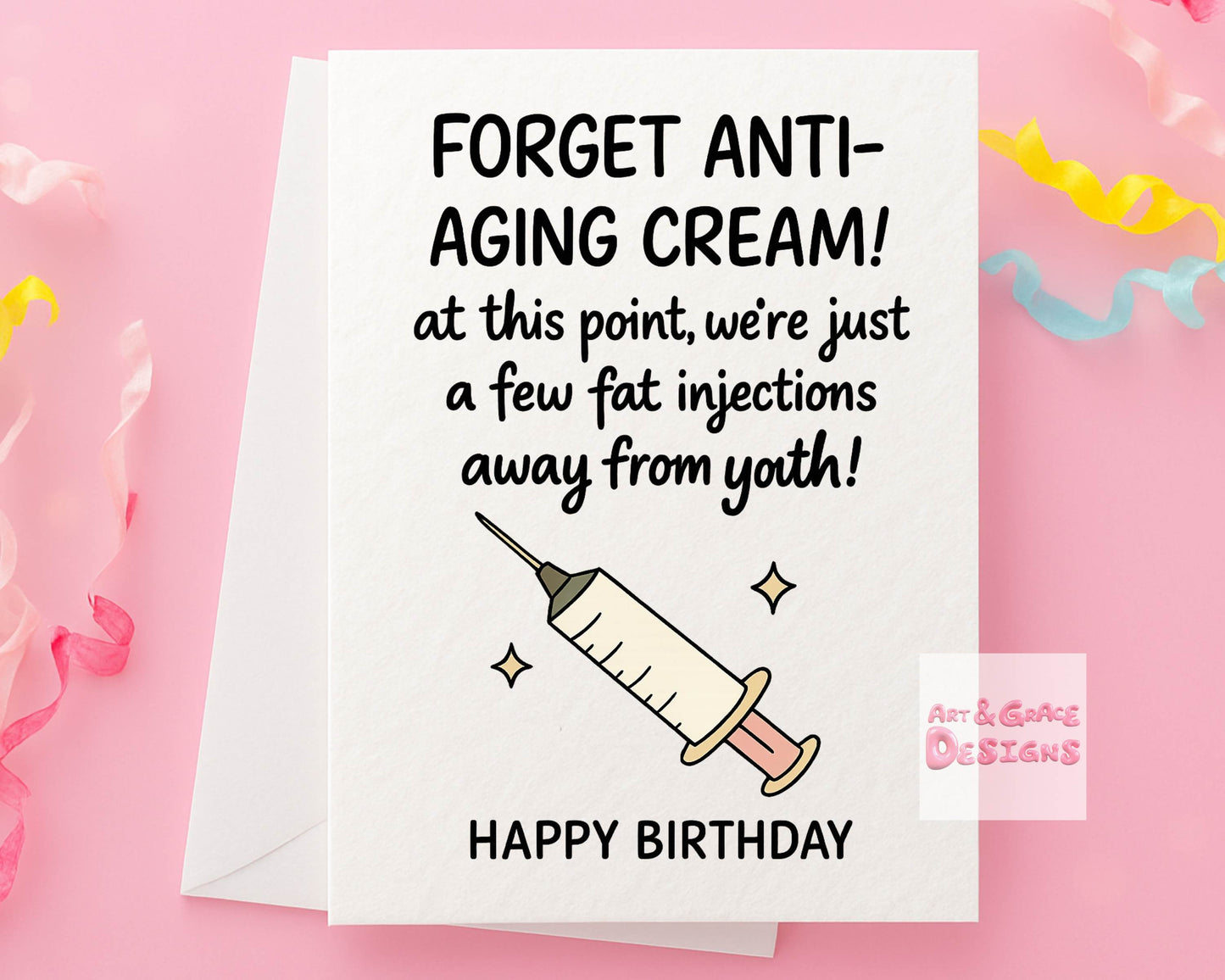 Funny Weight Loss Birthday Card, Greeting Card For Friend