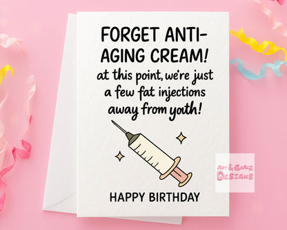 Funny Weight Loss Birthday Card, Greeting Card For Friend