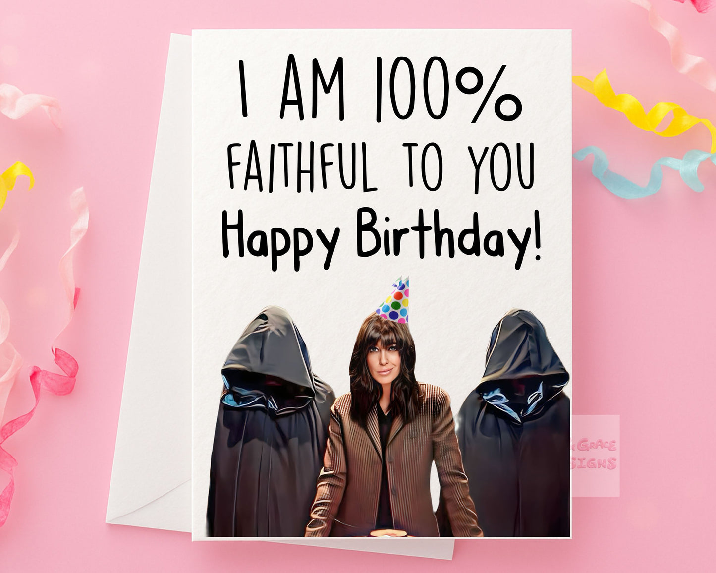 Funny Greeting Card - Reality Game Show -  Happy Birthday, Traitors Fan