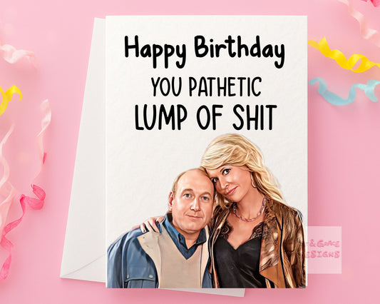 Gavin and Stacey Greeting Card - Dawn and Pete- Humorous - Gavin and Stacey - Rude Card