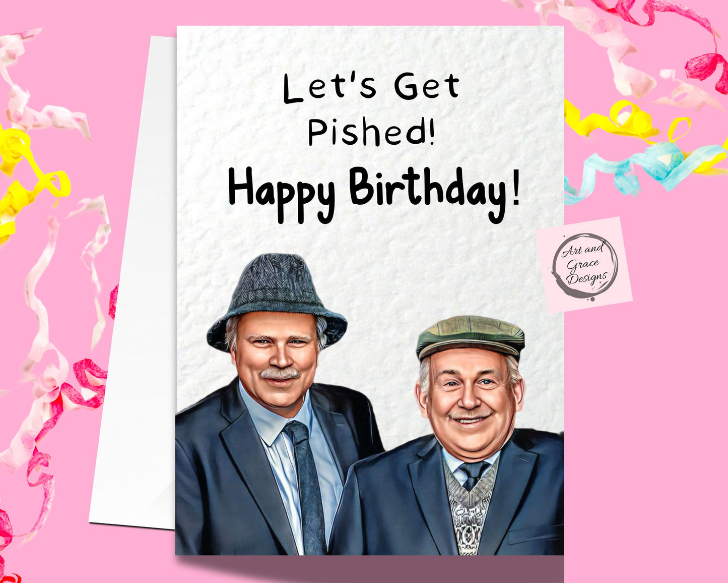Still Game Greeting Card -Greg Hemphill- Ford Kiernan- Funny TV Show Birthday Card