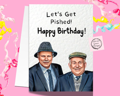 Still Game Greeting Card -Greg Hemphill- Ford Kiernan- Funny TV Show Birthday Card