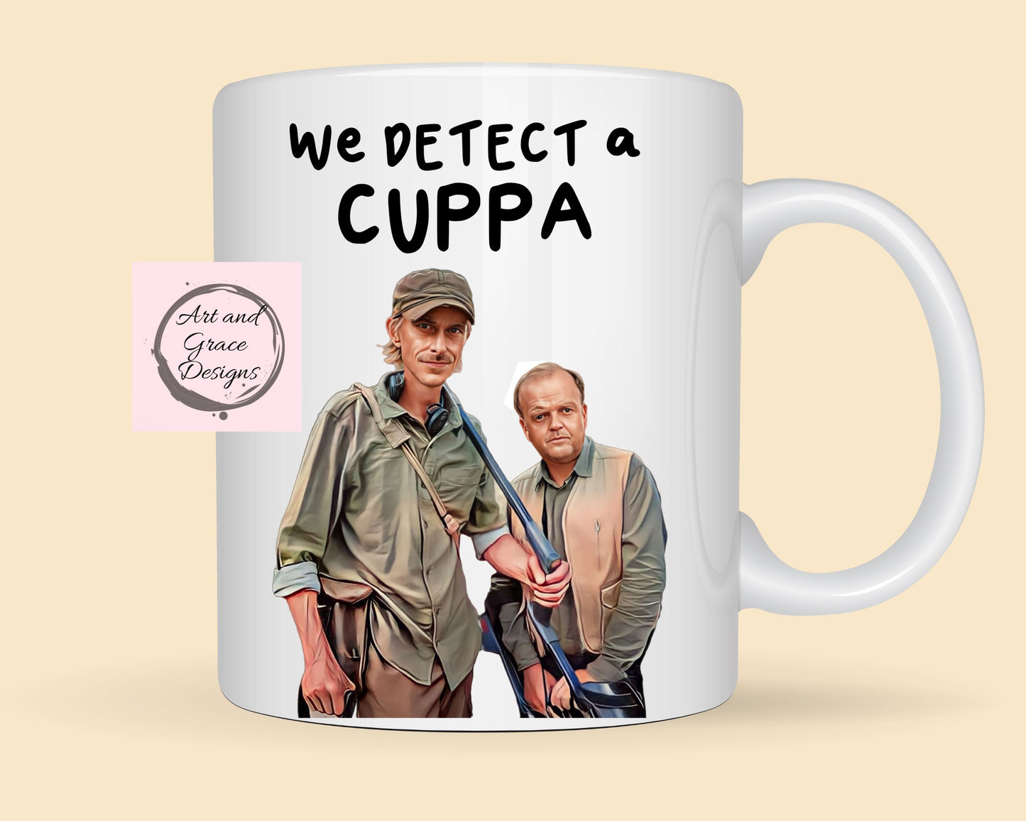 Detectorists Mug - Andy Stone- Lance - Funny Card - BBC Show - Famous Comedy Show - Famous Actor