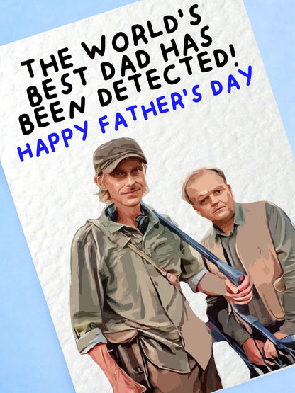 Funny Detectorist Father's Day Card - Humorous TV Show Greeting Card