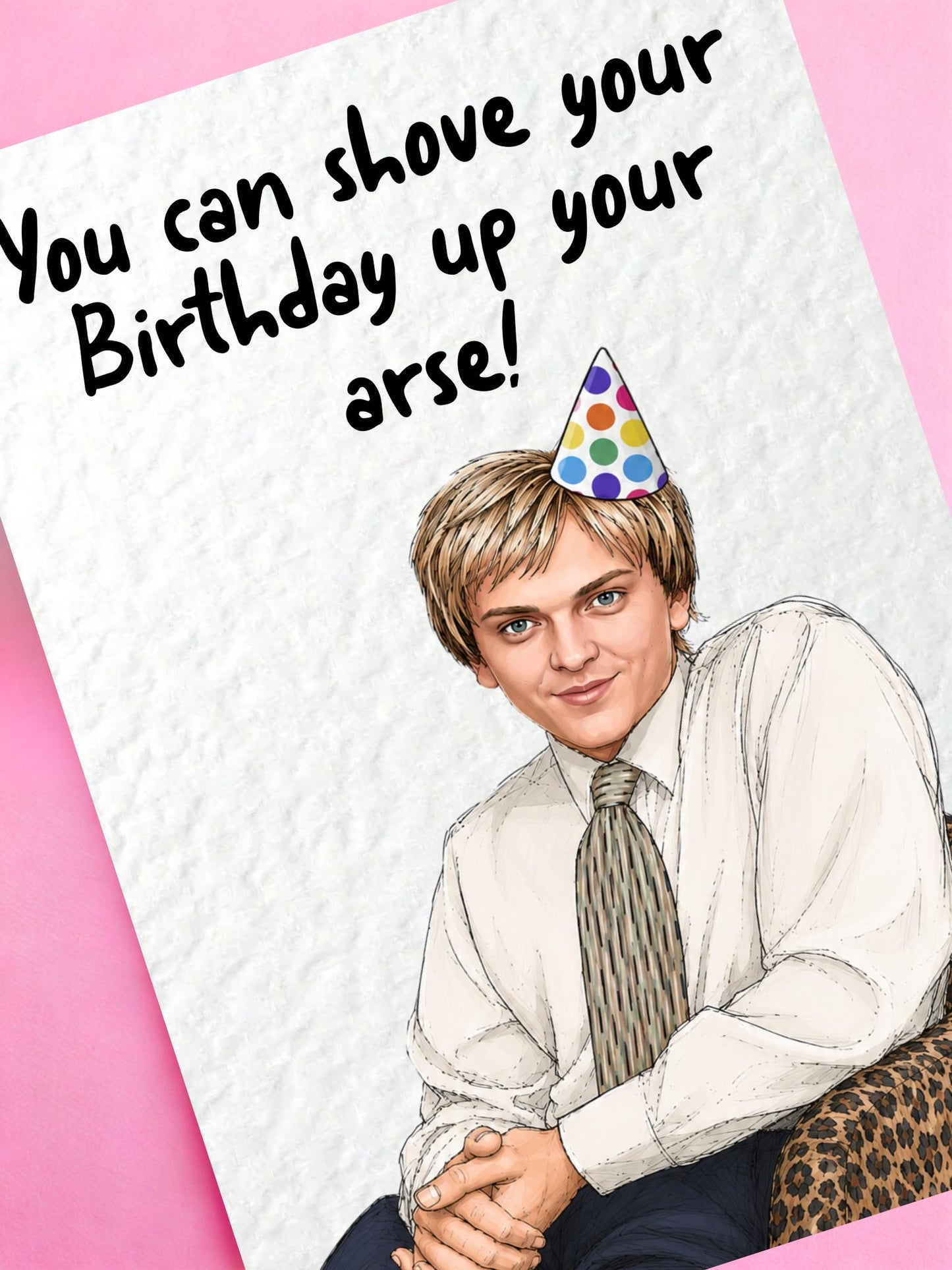 Mr G Birthday Card - Summer Heights High - Chris Lilley - Funny Rude Birthday Greeting Card