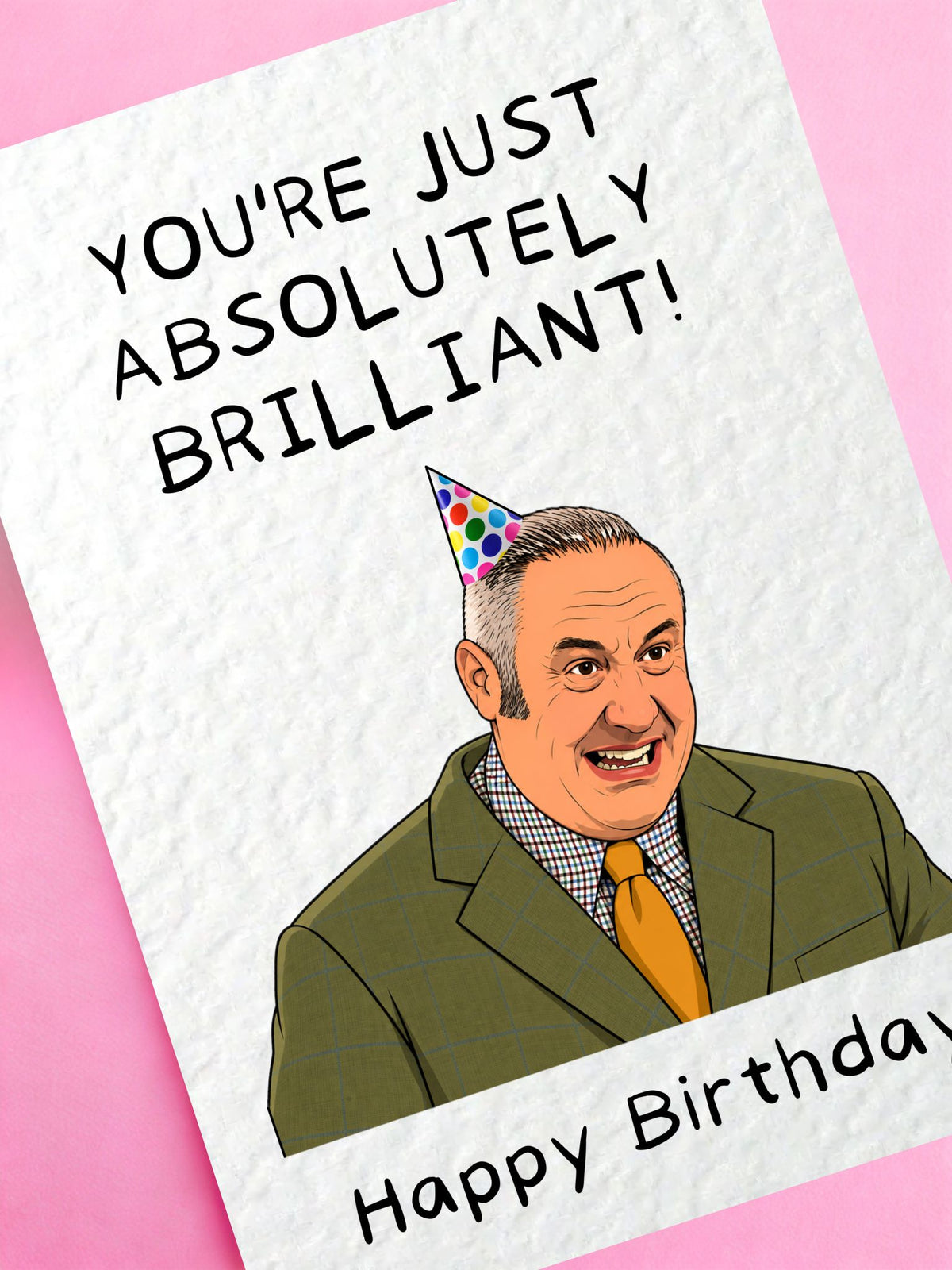The Great Pottery Throw Down Birthday Greeting  Card- Funny TV Show Card