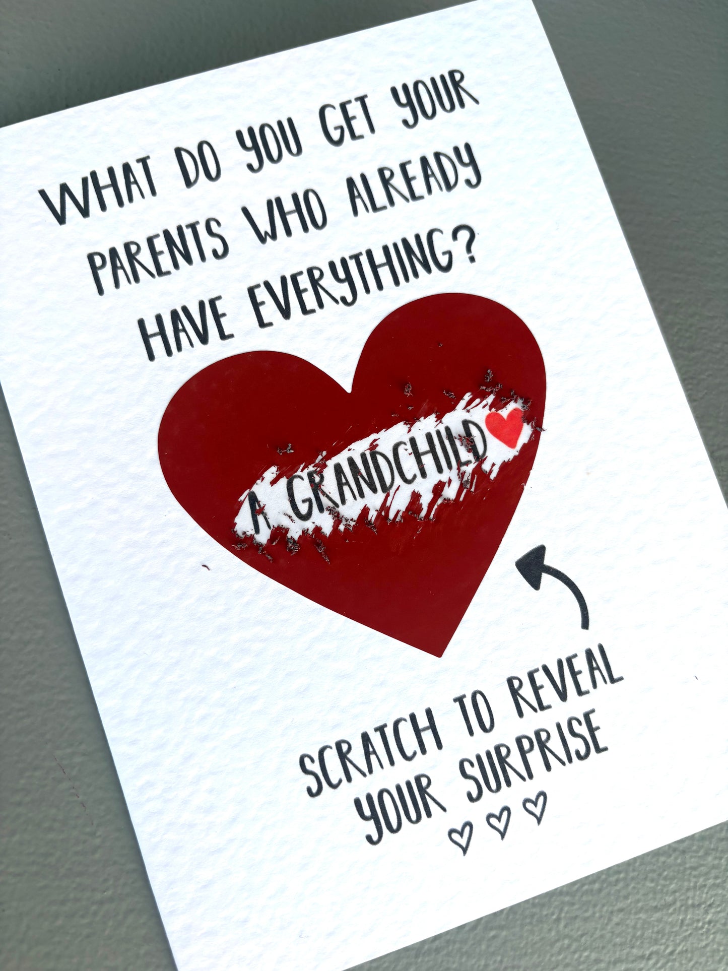 Grandchild Surprise Grandparents Proposal Card - Pregnancy Greeting Card, You're Going To Have A Grandchild