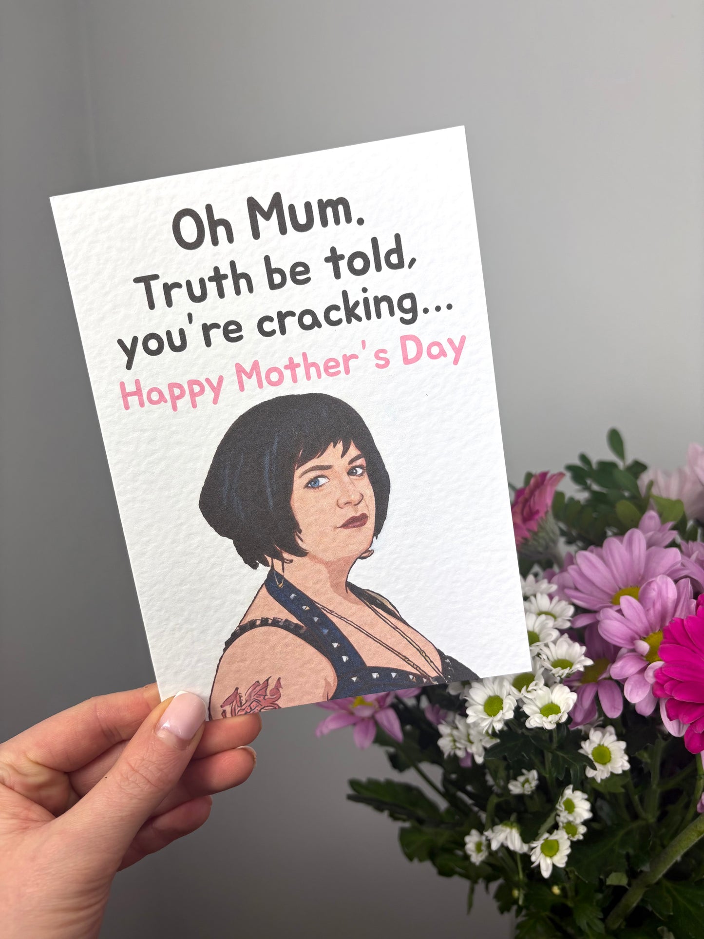 Nessa Greeting Card - Happy Mother's Day You're Crackin... - Humorous - Gavin and Stacey