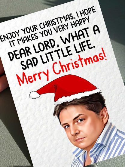 Come Dine With Me Christmas Card: Funny UK Meme Greeting Card