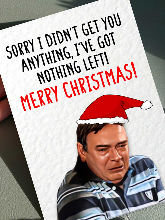 Ian Beale Christmas Card, Funny TV Show Meme Card, Soap Greeting Card