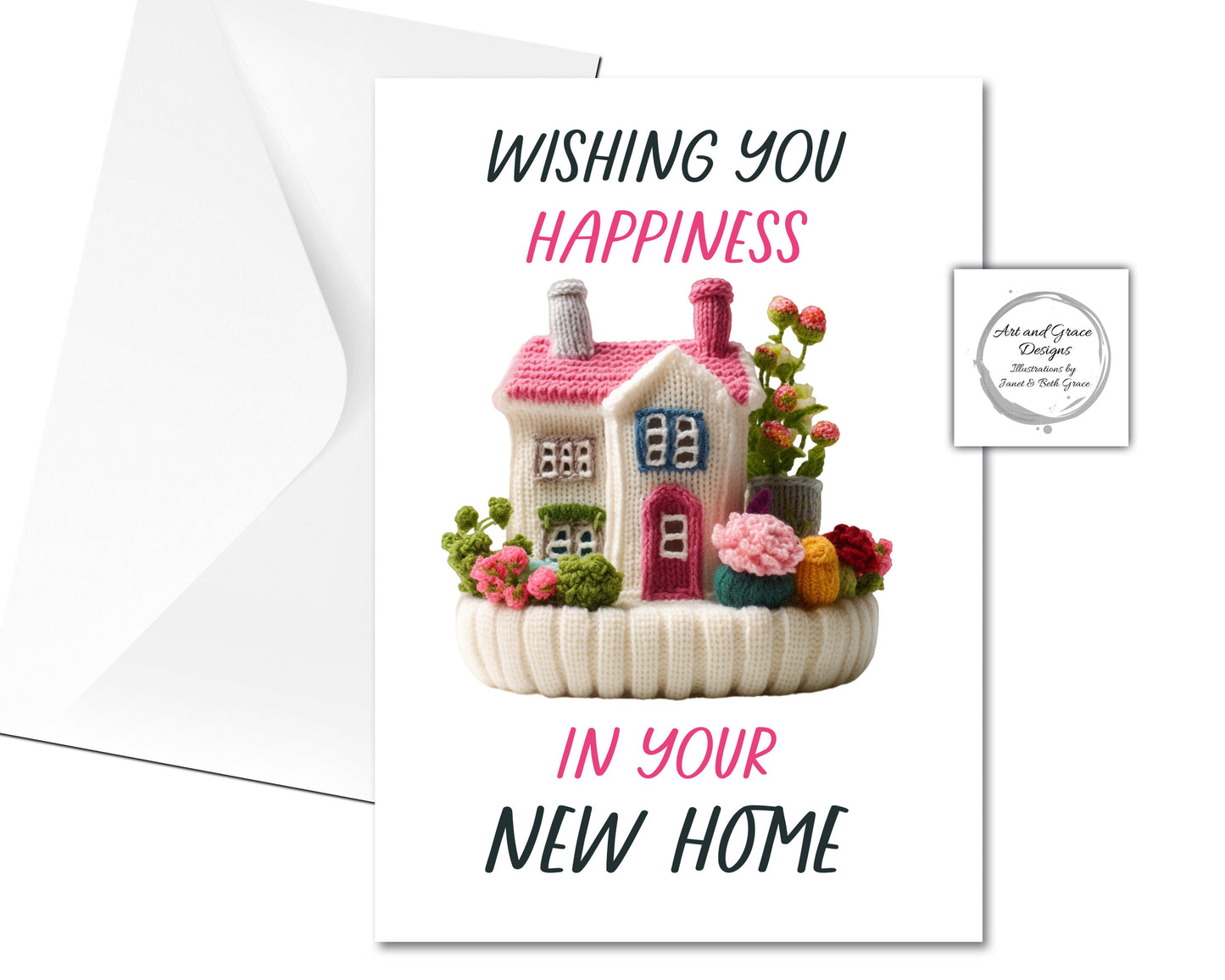 Congratulations On Your New Home Card - Moving Card - First Home- House Warming Card