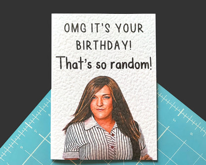 Ja'mie King Birthday Card - Summer Heights High - Private School - Chris Lilley - Funny Rude Birthday Greeting Card