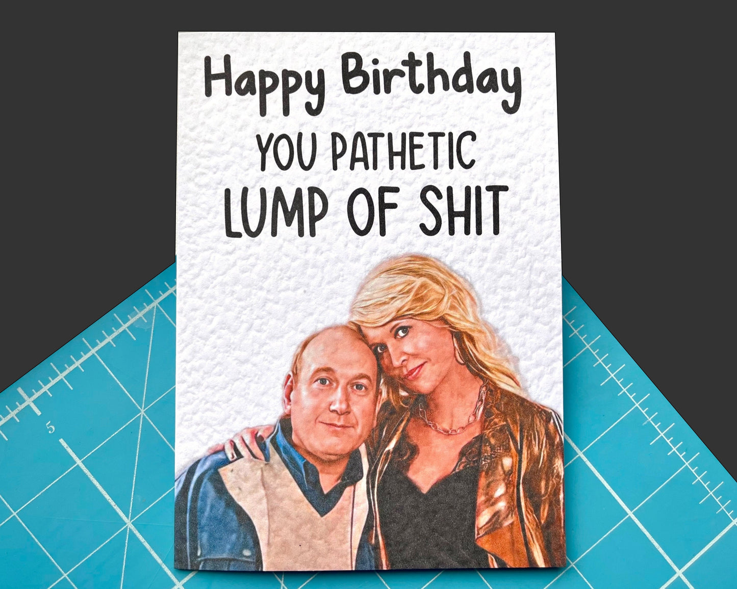 Gavin and Stacey Greeting Card - Dawn and Pete- Humorous - Gavin and Stacey - Rude Card