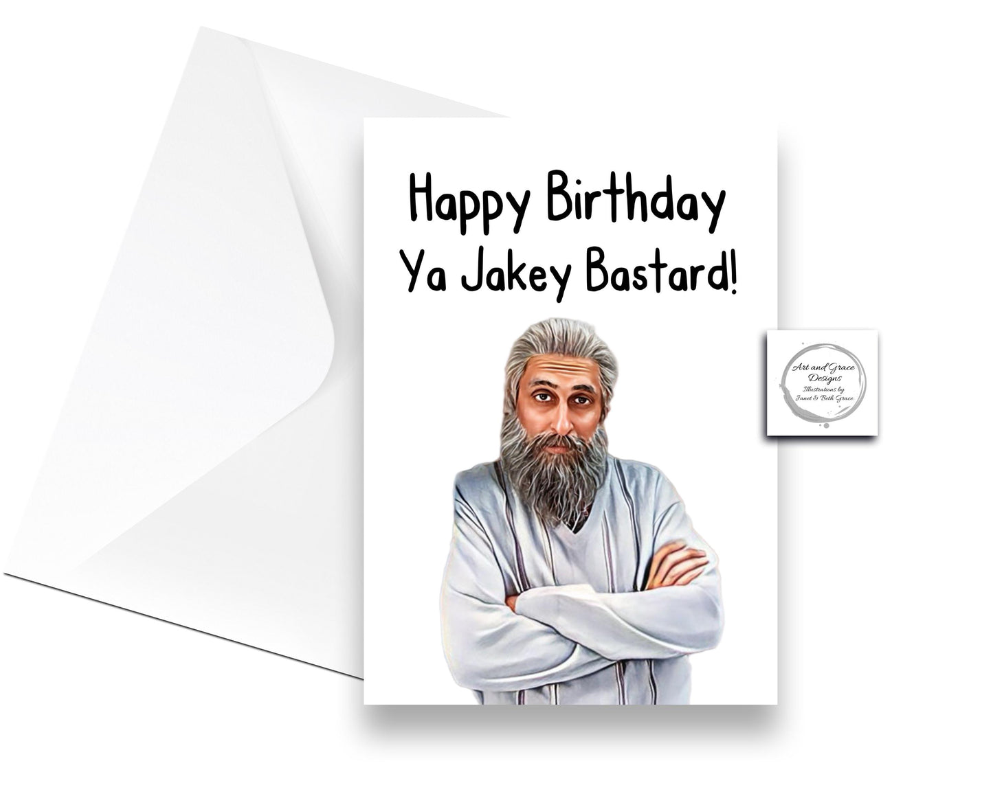 Still Game Greeting Card -Navid - Greg Hemphill- Ford Kiernan- Funny TV Show Birthday Card