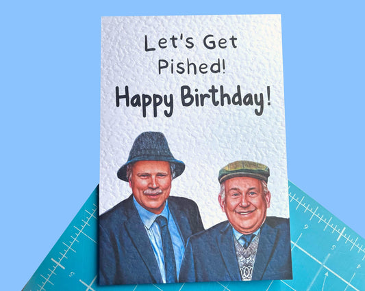 Still Game Greeting Card -Greg Hemphill- Ford Kiernan- Funny TV Show Birthday Card