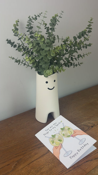 Hugo Spritz Birthday Card, You Are the Hugo to My Spritz,  Funny Cocktail Birthday Card, Best Friend Birthday
