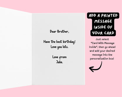 What The Helly Birthday Card, Funny Meme Greeting Card